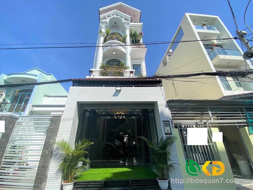 Bán nhà 3 lầu mới đẹp mặt tiền hẻm 2295 đường Huỳnh Tấn Phát Nhà Bè